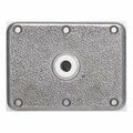 Attwood 64839 0.75 in. Lock N Pin Base Plates 4 x 8 in. Nylon Bushing 3005.0501